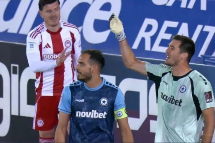 Алексей Кошелев провёл первый матч в чемпионате Греции за «Атромитос»