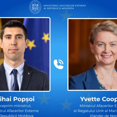 Михаил Попшой обсудил с Иветт Купер сотрудничество Молдовы и Великобритании