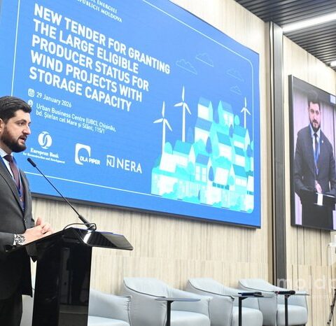 Молдова объявила тендер на строительство ветровых электростанций с системами хранения энергии