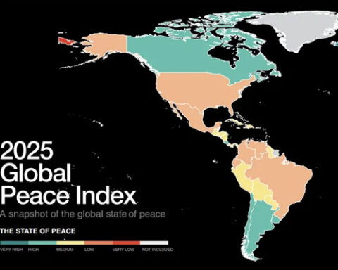 Молдова опустилась на две позиции в глобальном рейтинге мира Global Peace Index 2025