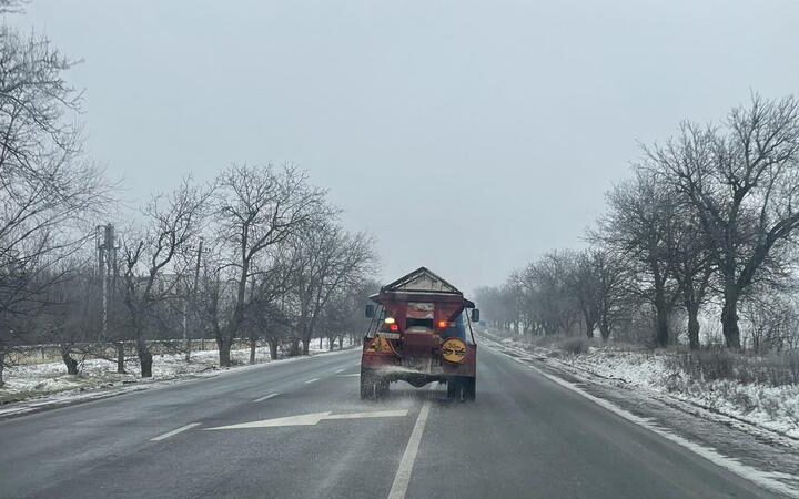 Риск ДТП из-за плохих погодных условий остается высоким в Молдове