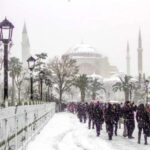 Сильные морозы в восточной Анатолии приводят к отключению образовательного процесса