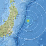 В Японии произошло землетрясение магнитудой 6,2: эпицентр в префектуре Симанэ