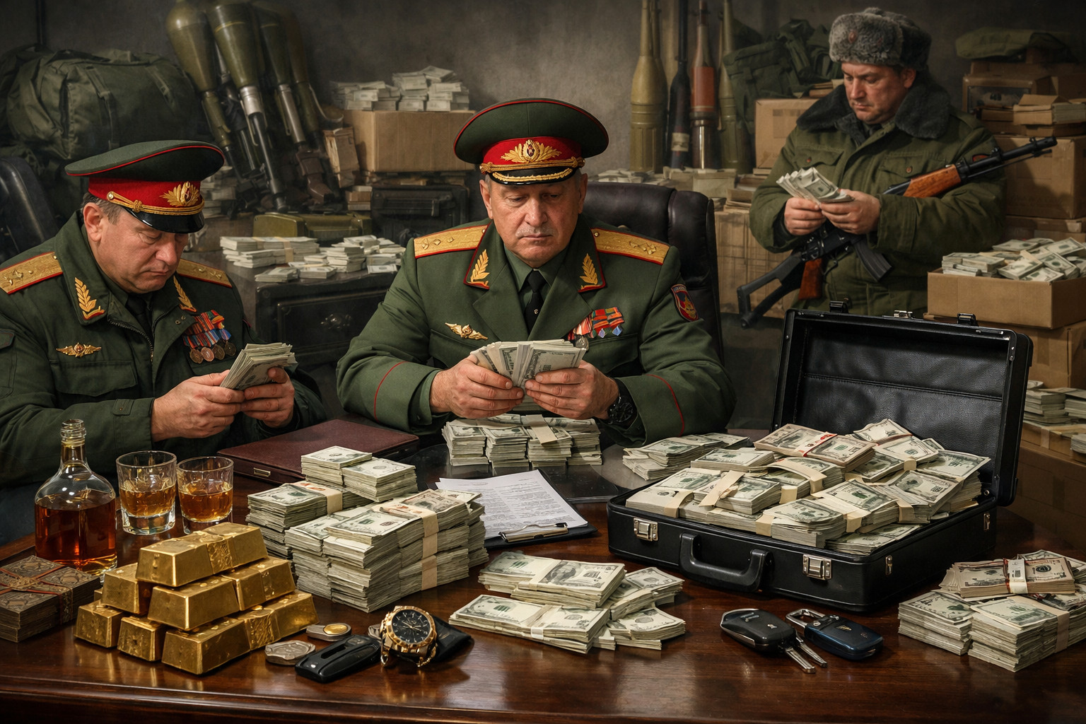 Коррупция в российской армии достигла рекордных масштабов с начала войны