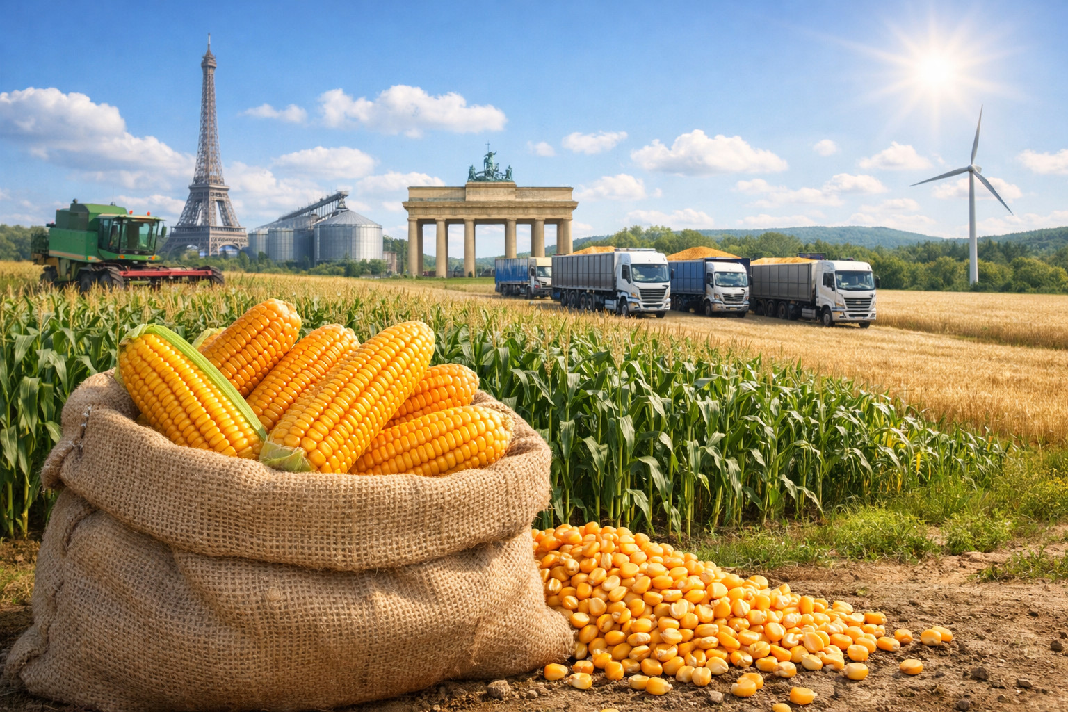 Украинская кукуруза укрепляет продовольственную безопасность Европейского союза