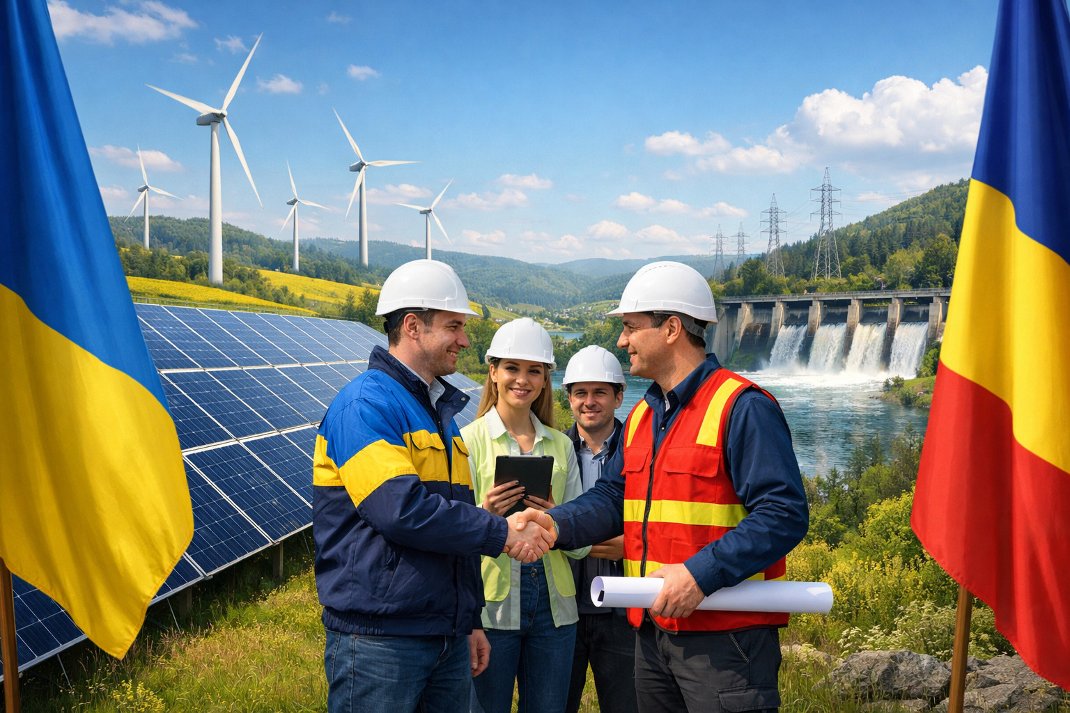Энергетическое партнёрство Украины и Румынии ускоряет развитие зелёной экономики региона
