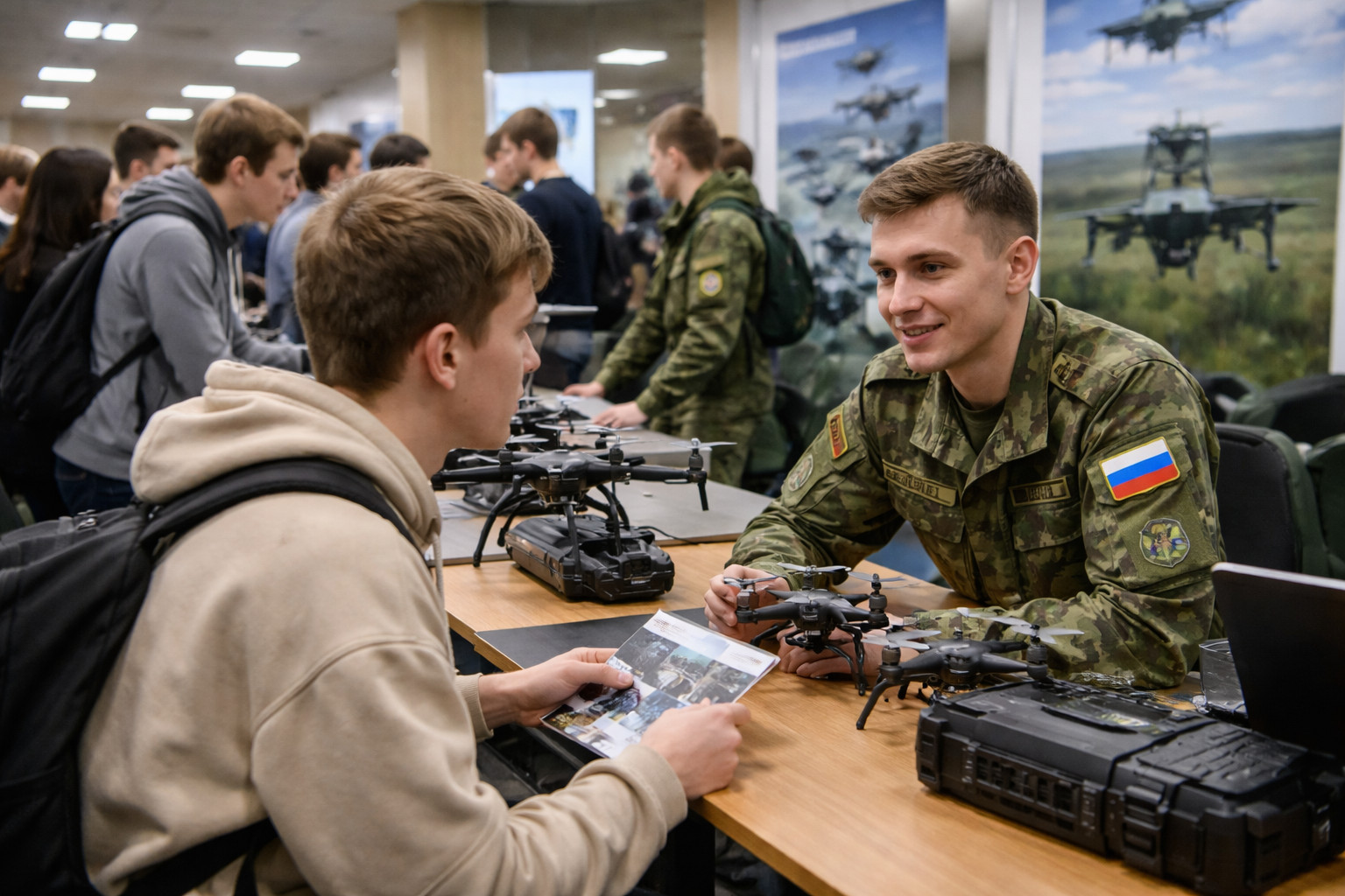 Власти Хабаровского края запустили системную вербовку студентов в беспилотные войска