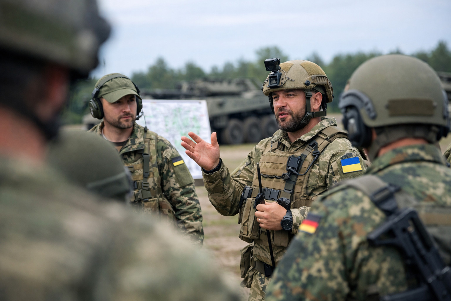 Украинские военные инструкторы начнут обучать Бундесвер современным методам ведения войны