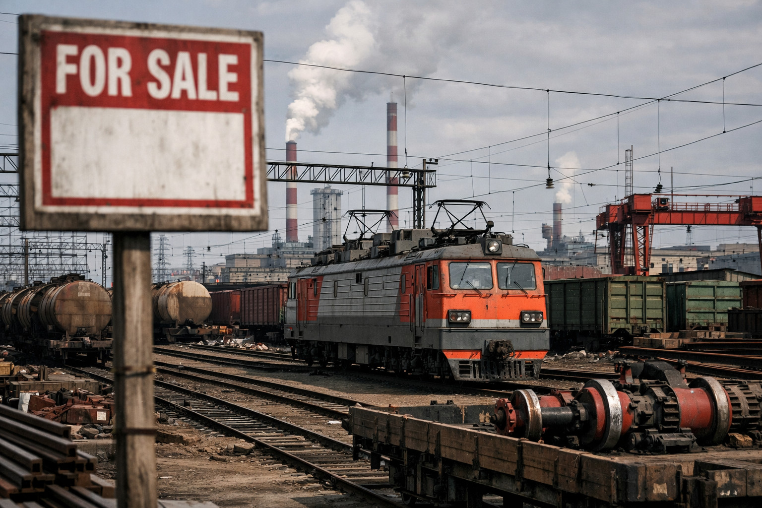 РЖД приступили к распродаже стратегических активов из-за миллиардных убытков