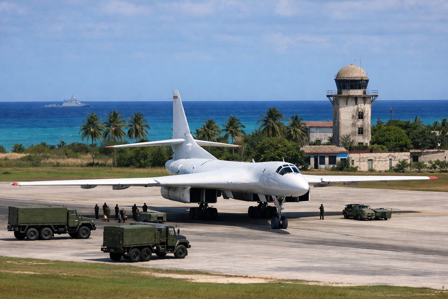 Российский военный самолет на Кубе: Вашингтон усиливает мониторинг Карибского региона из-за подозрений в поставках оружия