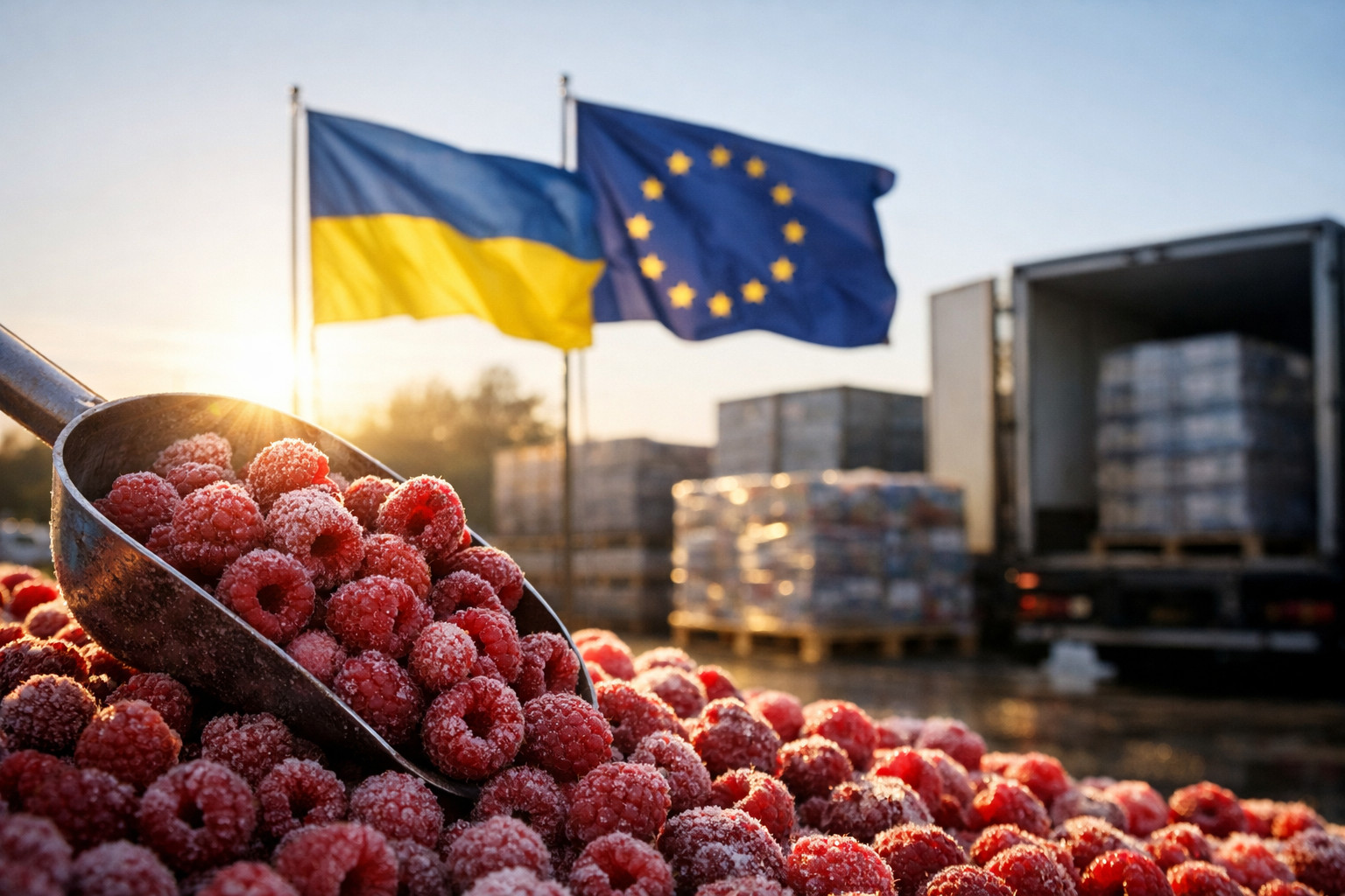 Украинская малина стабилизирует европейский рынок замороженной ягоды