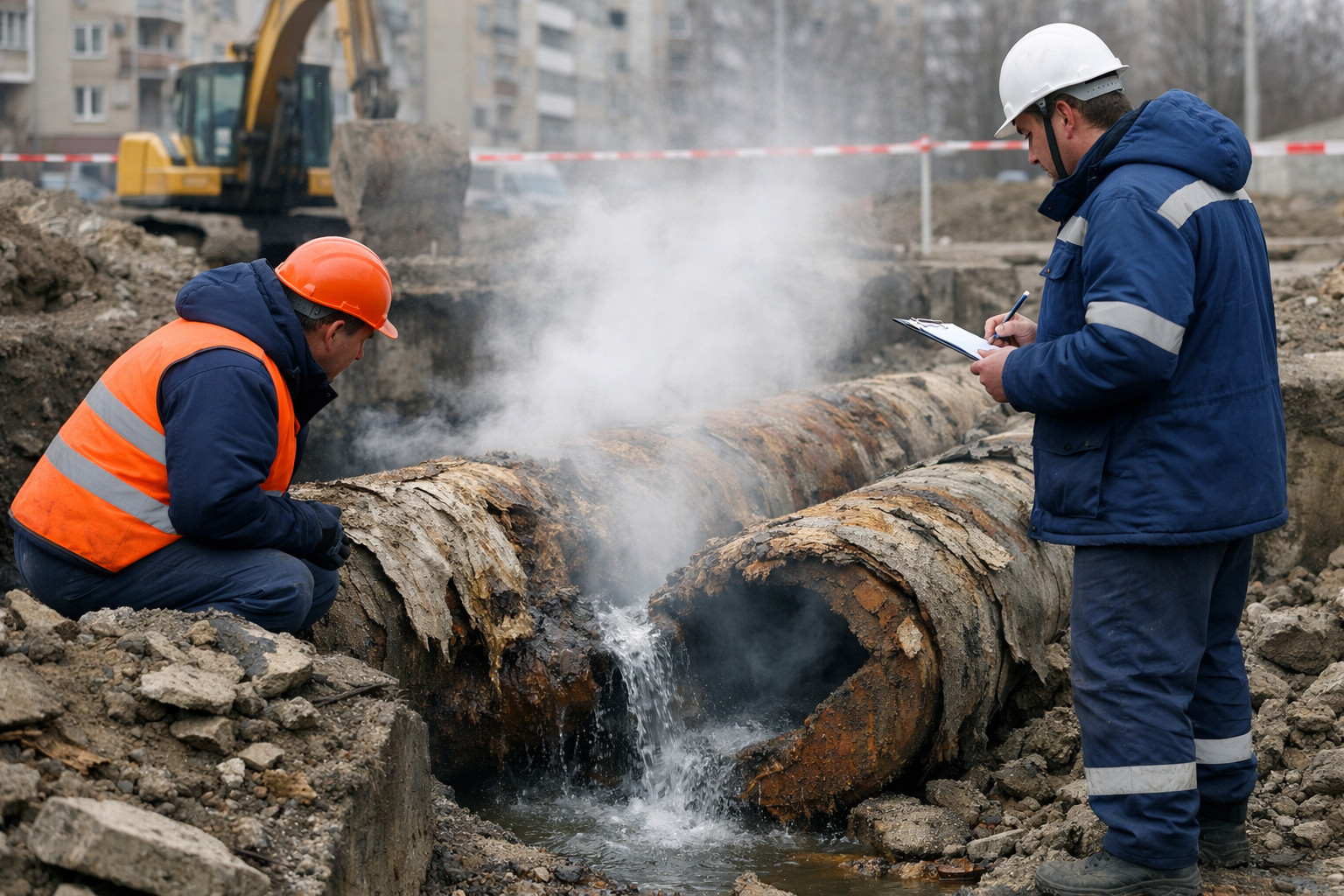 Износ теплосетей в России превысил 70% при двукратном отставании темпов замены