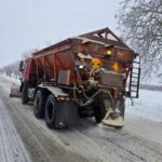 Гололедица создает риски на национальных дорогах Молдовы