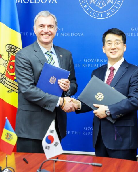 Молдова и Корея подписали соглашение о развитии экономического сотрудничества