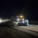 Национальная администрация дорог обеспечила круглосуточную работу по очистке дорог от снега и гололёда