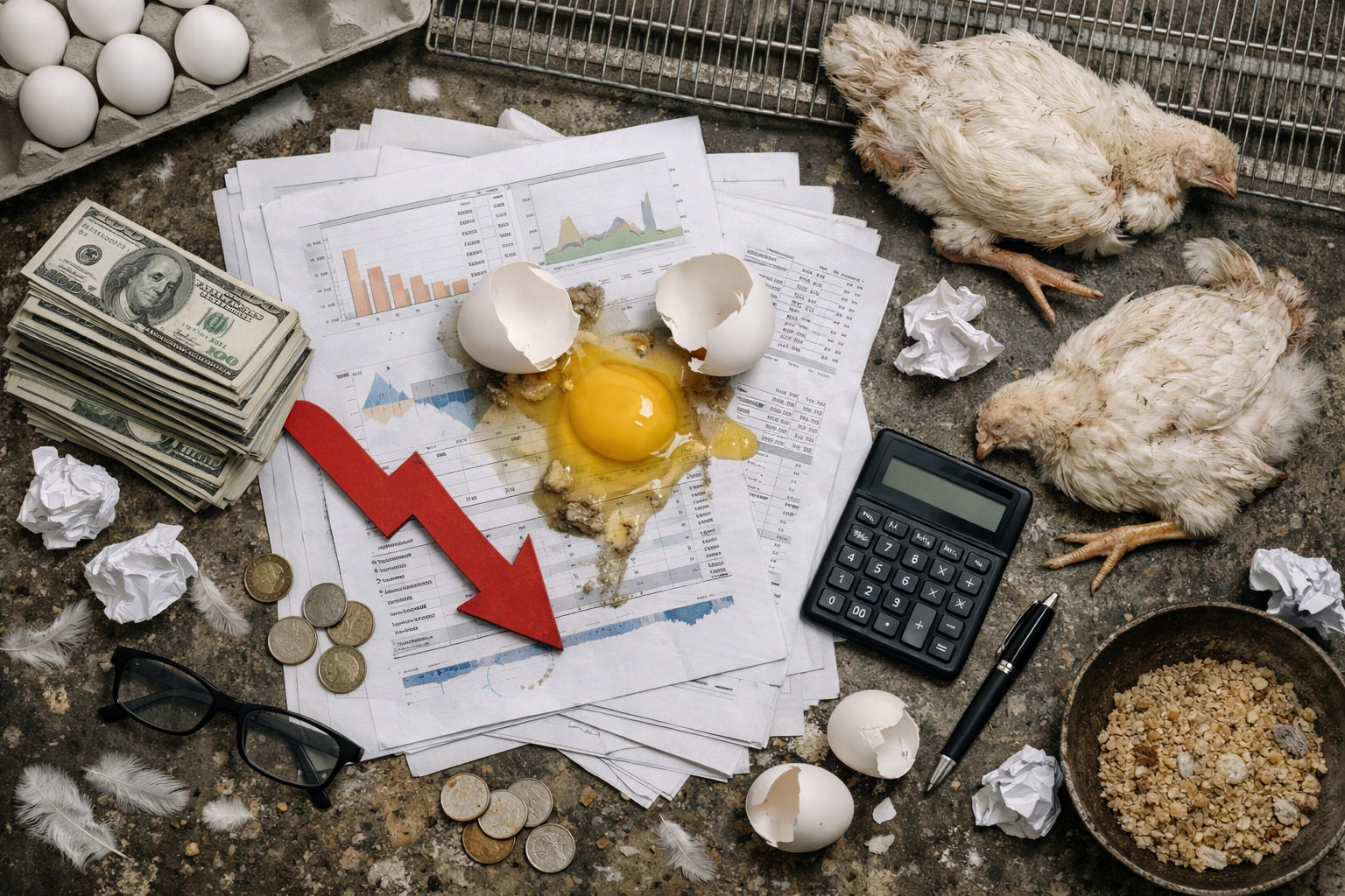 Крупнейшие птицефабрики Тюменской области завершили 2025 год с многомиллиардными убытками