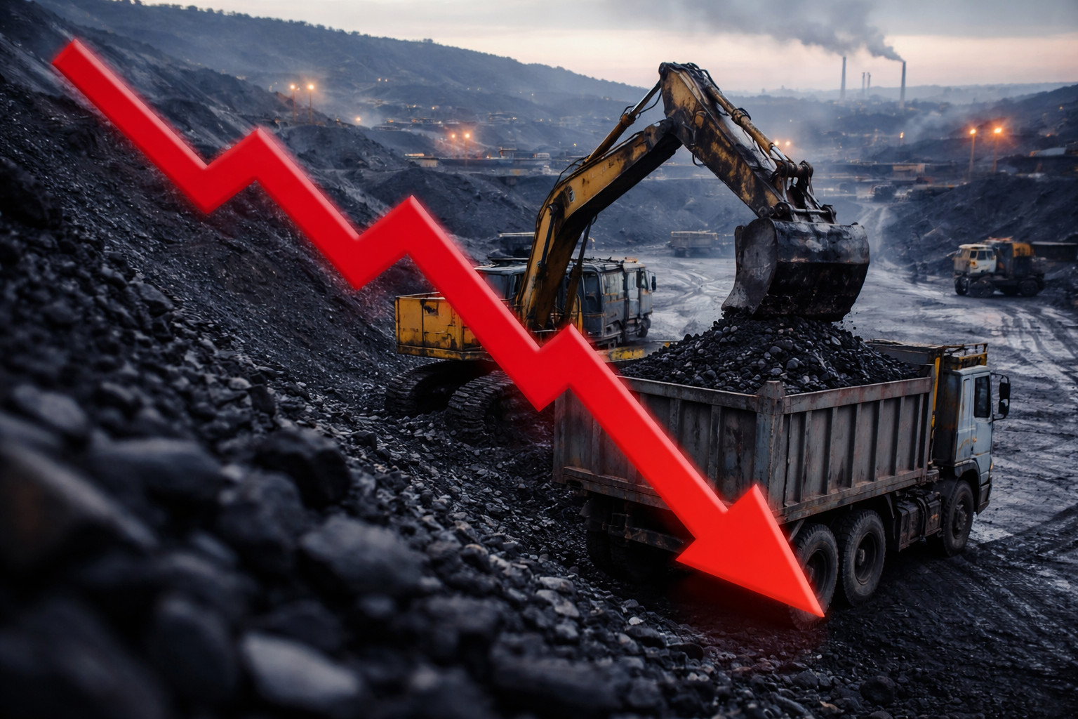 Угольная отрасль Кузбасса демонстрирует устойчивый спад по данным января 2026 года