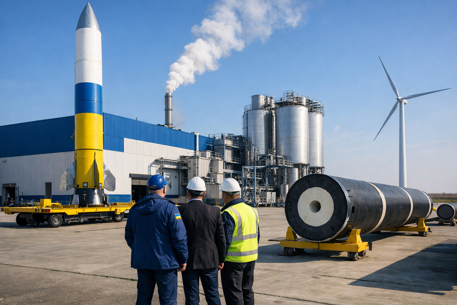 Украинский производитель ракет открывает завод твердого топлива в Дании