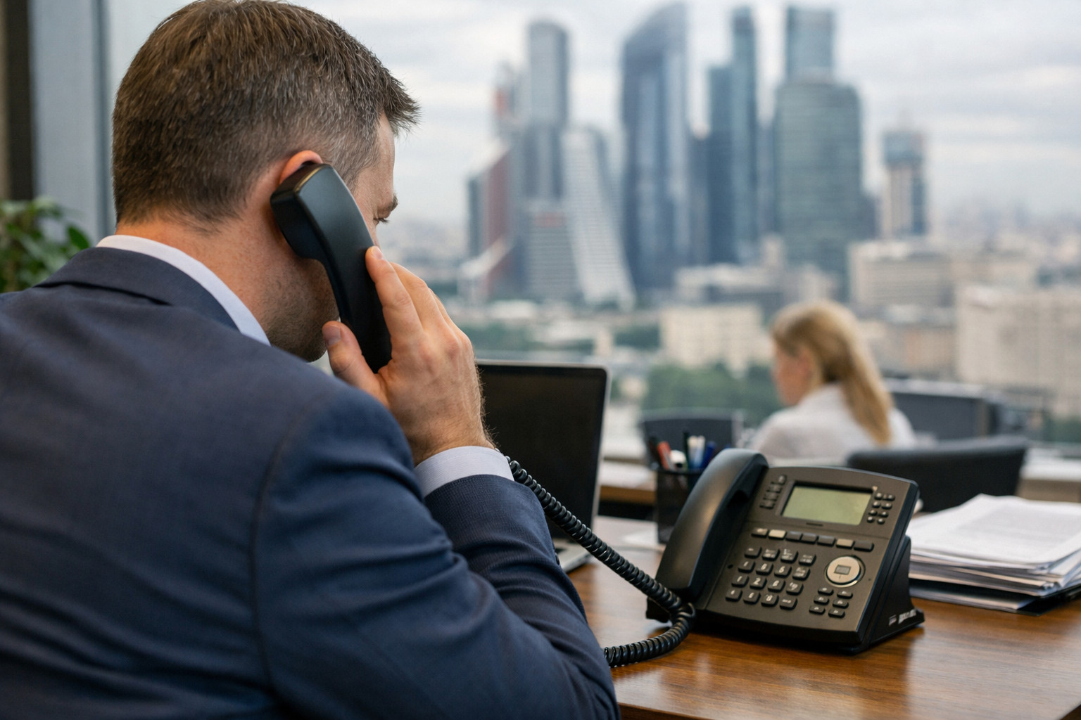Московский бизнес возвращается к проводным телефонам на фоне затяжных сбоев мобильной связи