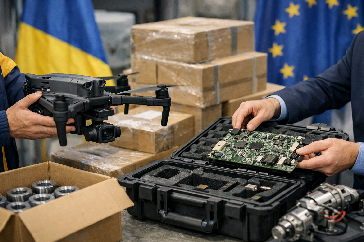 Украина наращивает экспорт высокотехнологичной продукции в ЕС на фоне системных проблем в российской экономике