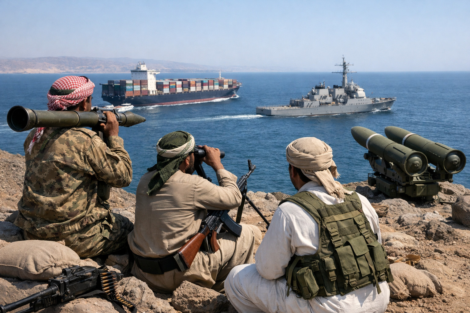 Йеменское движение «Ансар Аллах» угрожает блокадой ключевого мирового морского коридора