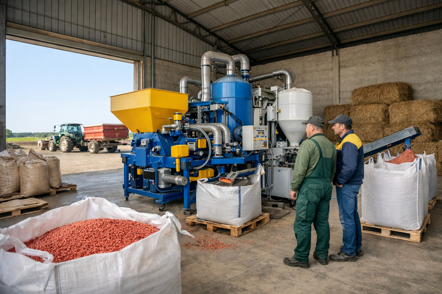 Латвийские аграрии внедряют украинскую технологию обработки семян