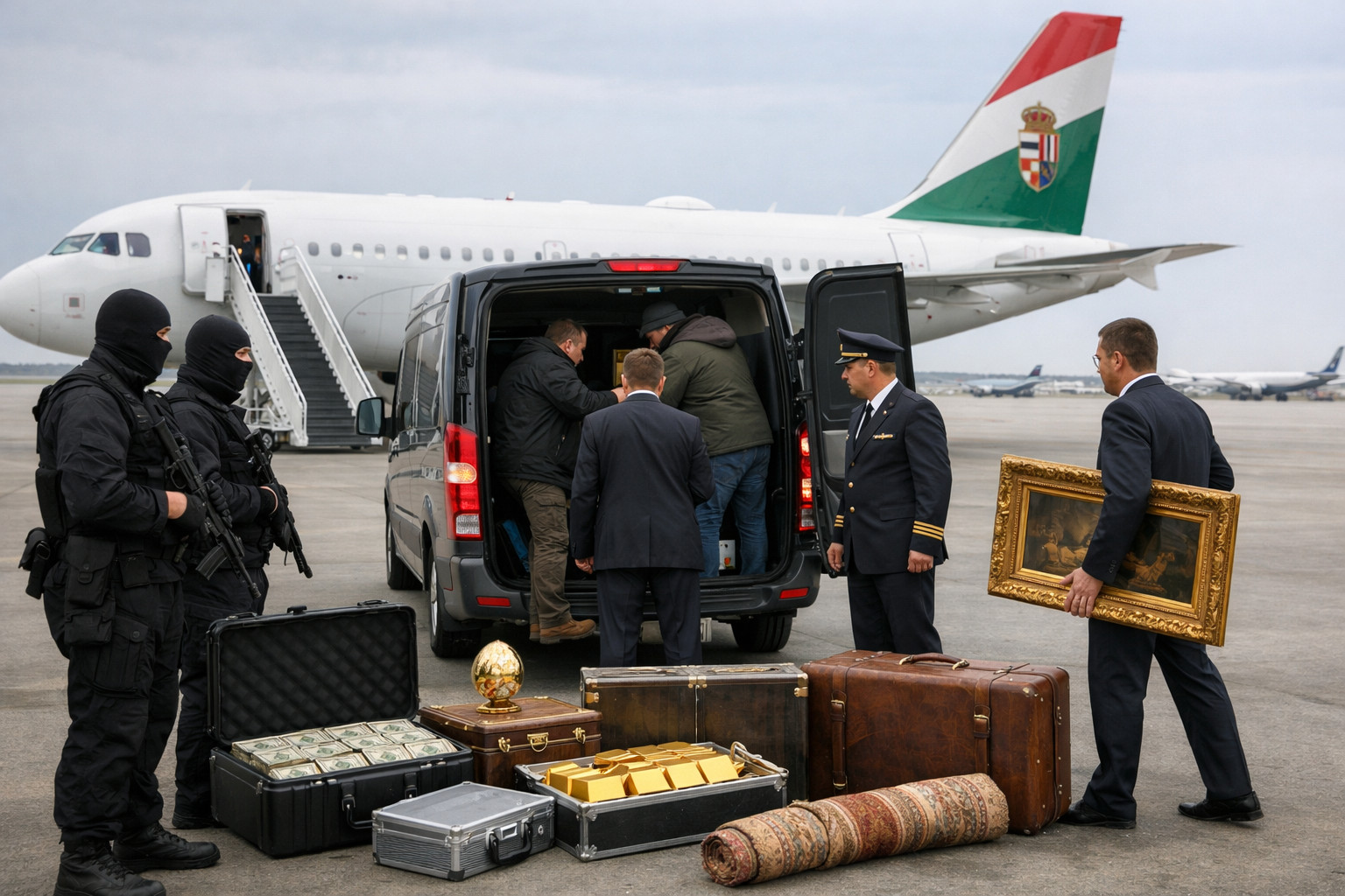 Расследование: правительственные самолеты Венгрии могли использоваться для вывоза ценностей из России