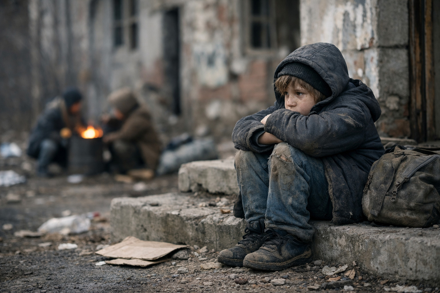 Число беспризорных детей в России превысило 57 тысяч впервые с 2021 года