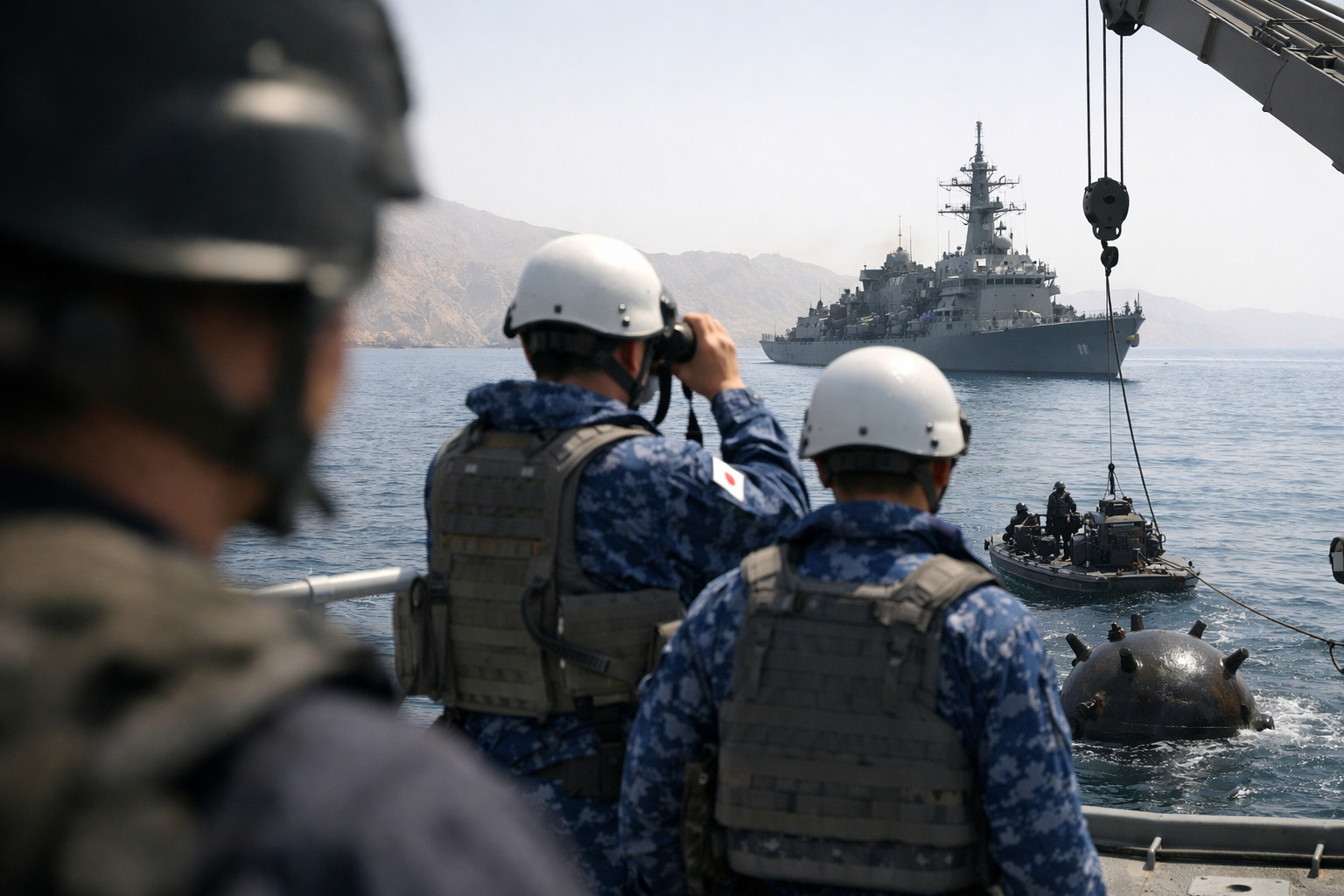 Япония впервые допускает военное участие в разминировании Ормузского пролива