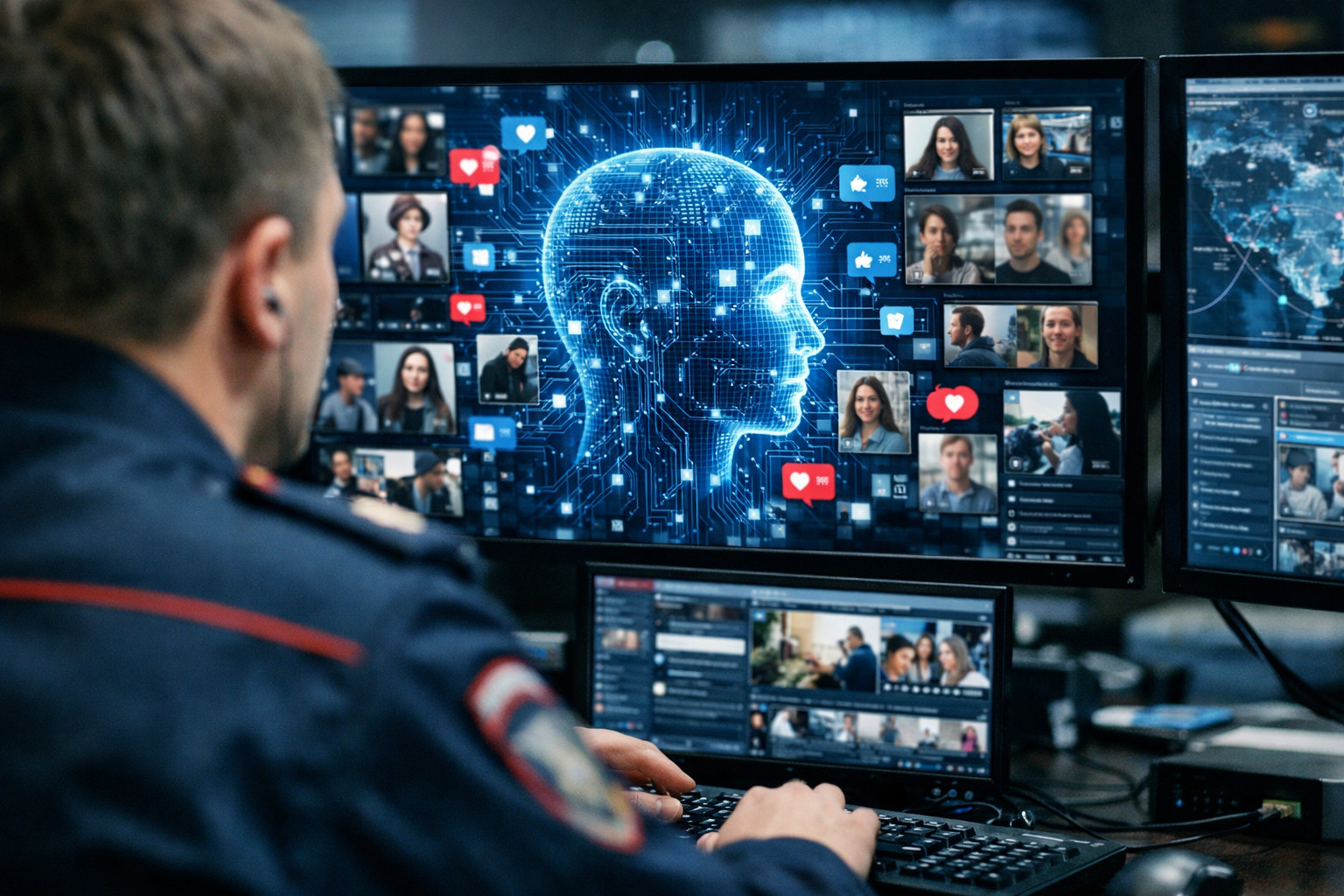 МВД России внедряет систему тотального ИИ-мониторинга соцсетей по китайской модели