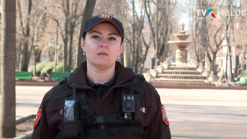 Анжела Чебан выбрала профессию карabinier и достигла звания майора