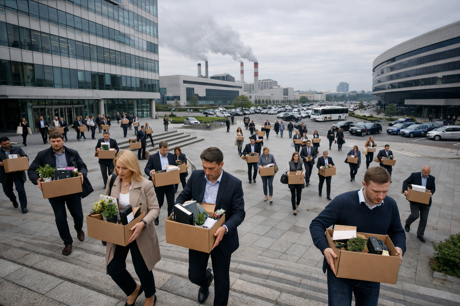 Крупные российские компании из разных отраслей объявляют о массовых сокращениях персонала