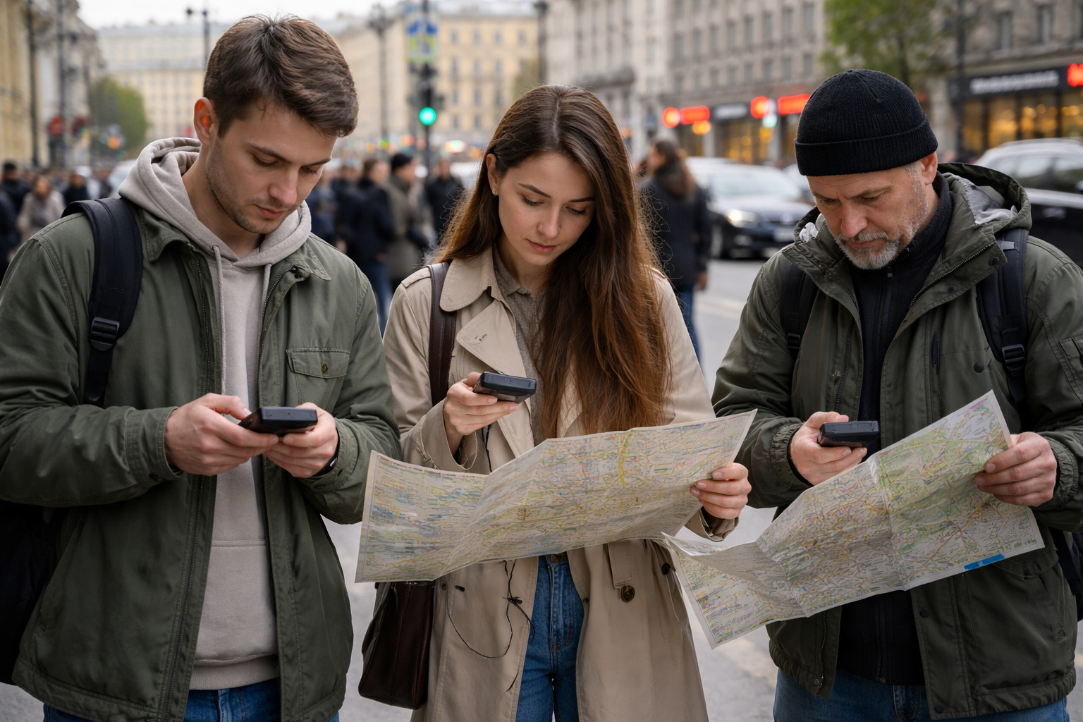 Москвичи вернулись к пейджерам и бумажным картам из-за коллапса связи