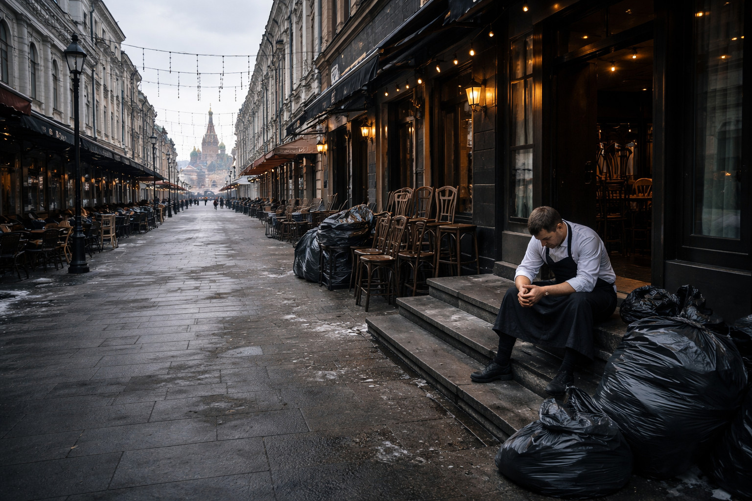 Ресторанная индустрия России переживает худший кризис за четверть века