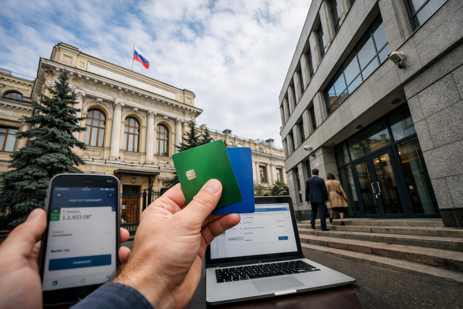 Банк России начнет передавать данные о переводах между картами в налоговую службу