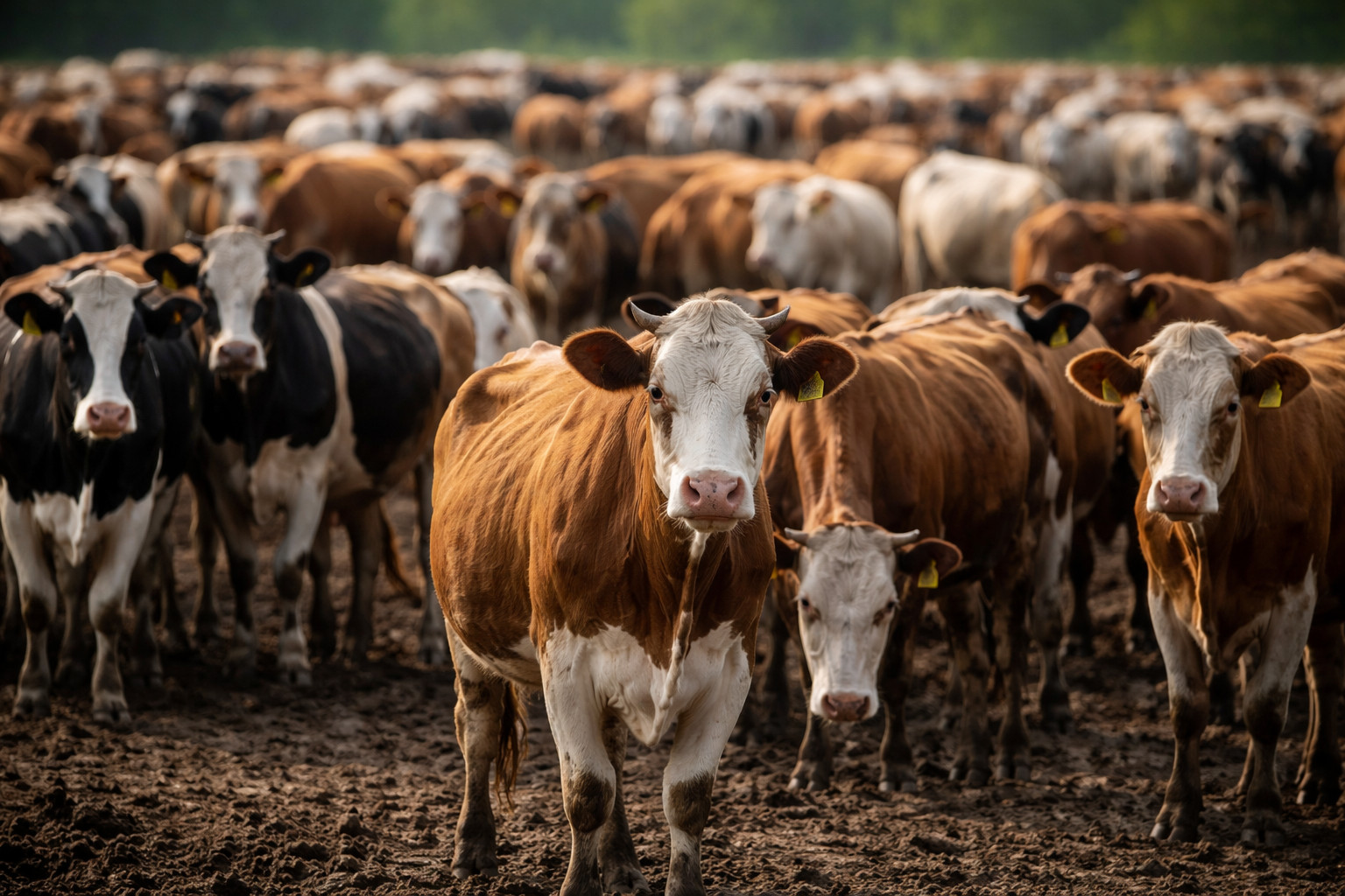Поголовье крупного рогатого скота в России сократилось на 2 миллиона за пять лет