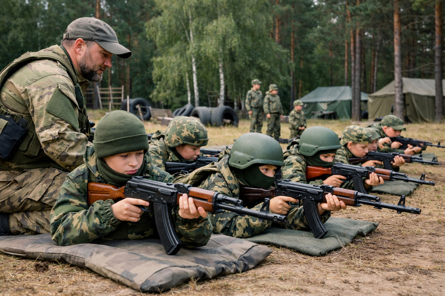 Фонд 'Батя' запросил грант на военную подготовку детей-сирот в Подмосковье
