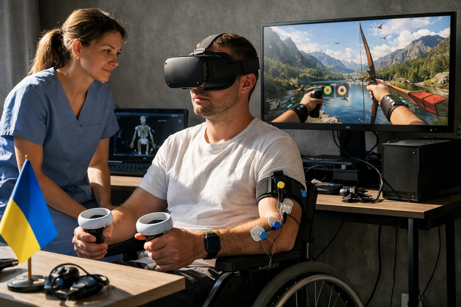 Украинская VR-технология для медицинской реабилитации получила патент в Германии