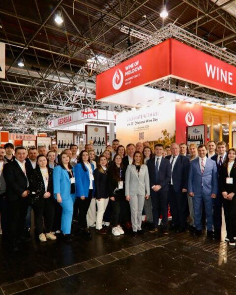 Молдова представила свои вина на выставке ProWein 2026 в Германии