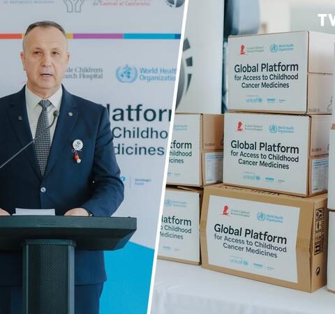 Первый этап получения бесплатных медикаментов для лечения рака у детей в Молдове завершен