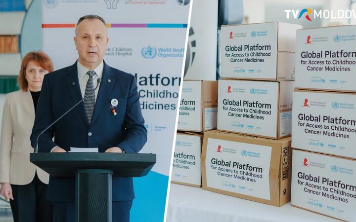 Первый этап получения бесплатных медикаментов для лечения рака у детей в Молдове завершен