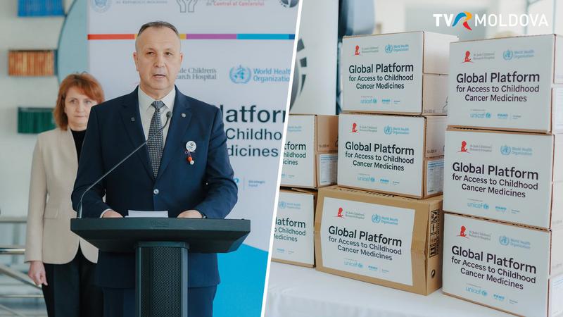 Первый этап получения бесплатных медикаментов для лечения рака у детей в Молдове завершен