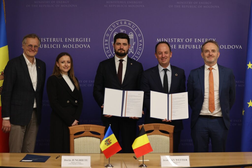 Республика Молдова и Бельгийское агентство Enabel подписали меморандум о сотрудничестве в энергетической сфере