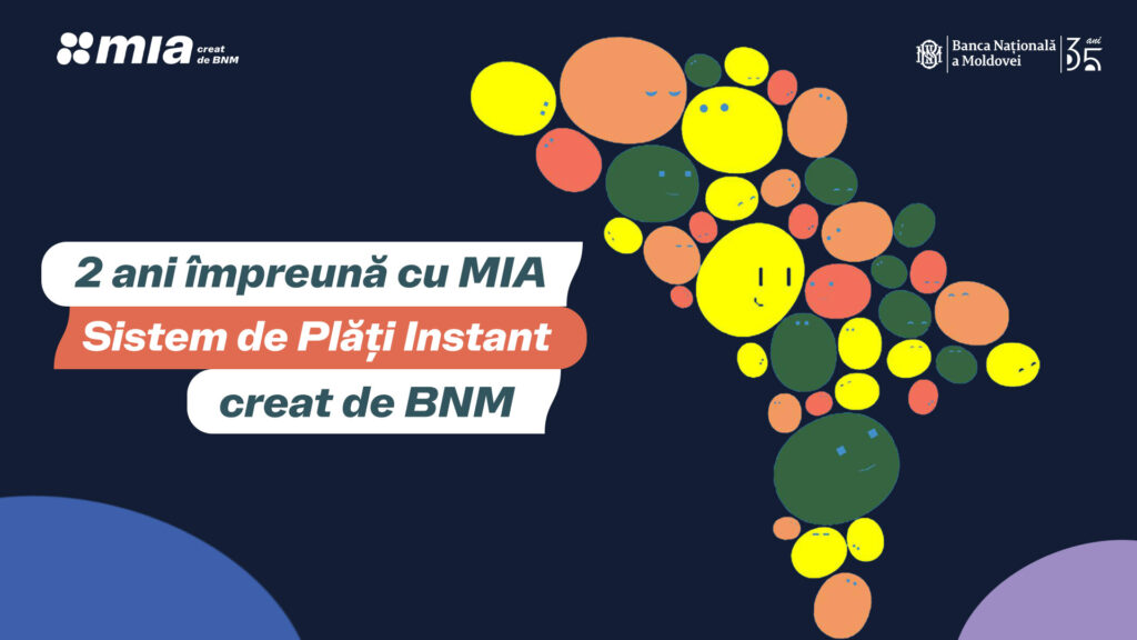 Система мгновенных платежей MIA отмечает два года работы в Молдове