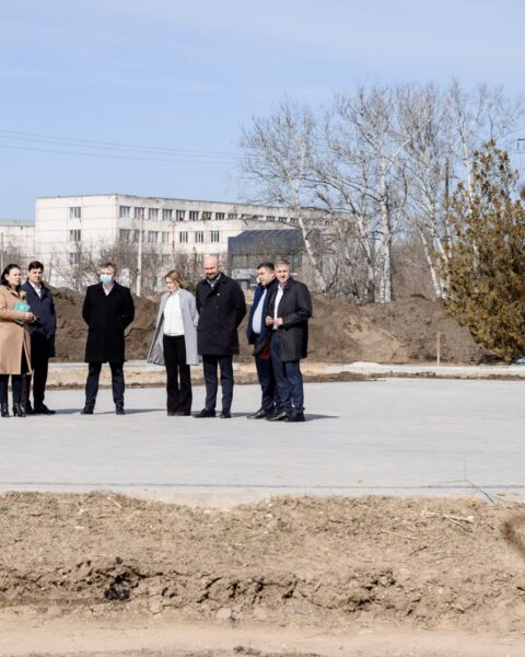 Вице-премьер Владимир Боля проинспектировал инфраструктурные проекты в Ниспоренском районе