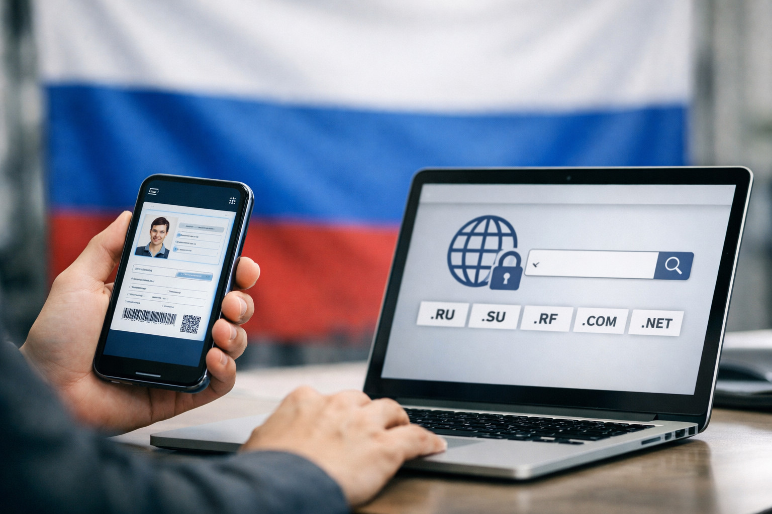 Россия вводит обязательную идентификацию через Госуслуги для регистрации доменов с сентября 2026