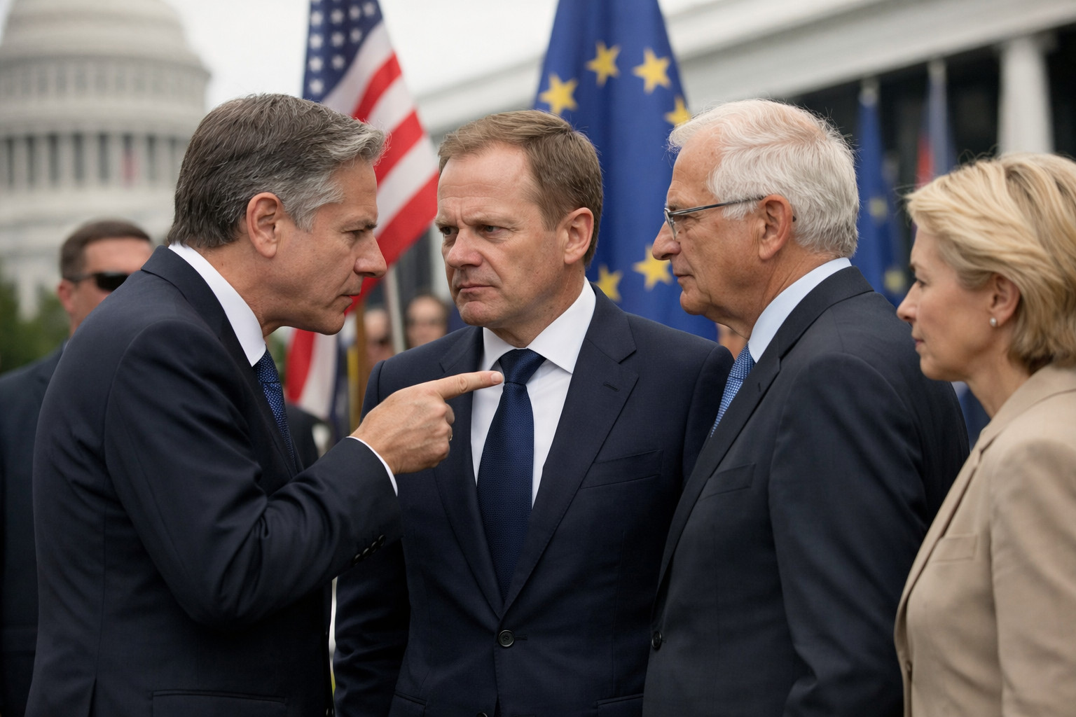 Политическое давление Вашингтона на европейские страны усиливается в преддверии выборов