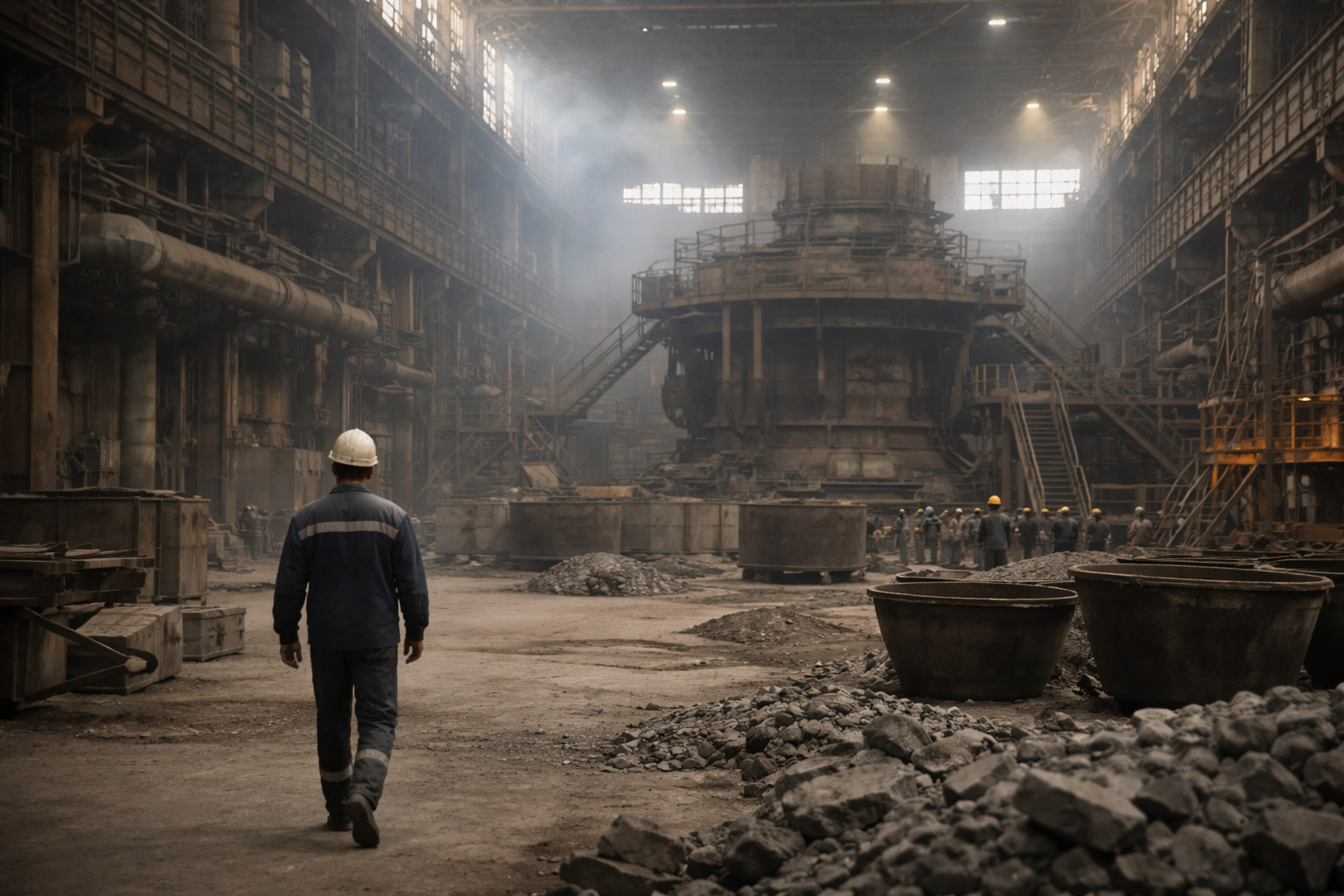 Крупнейший российский производитель феросплавов останавливает цех и сокращает персонал