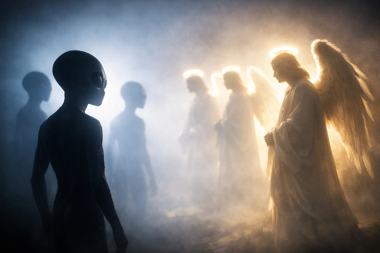 РПЦ отождествила инопланетян с ангелами в другом измерении