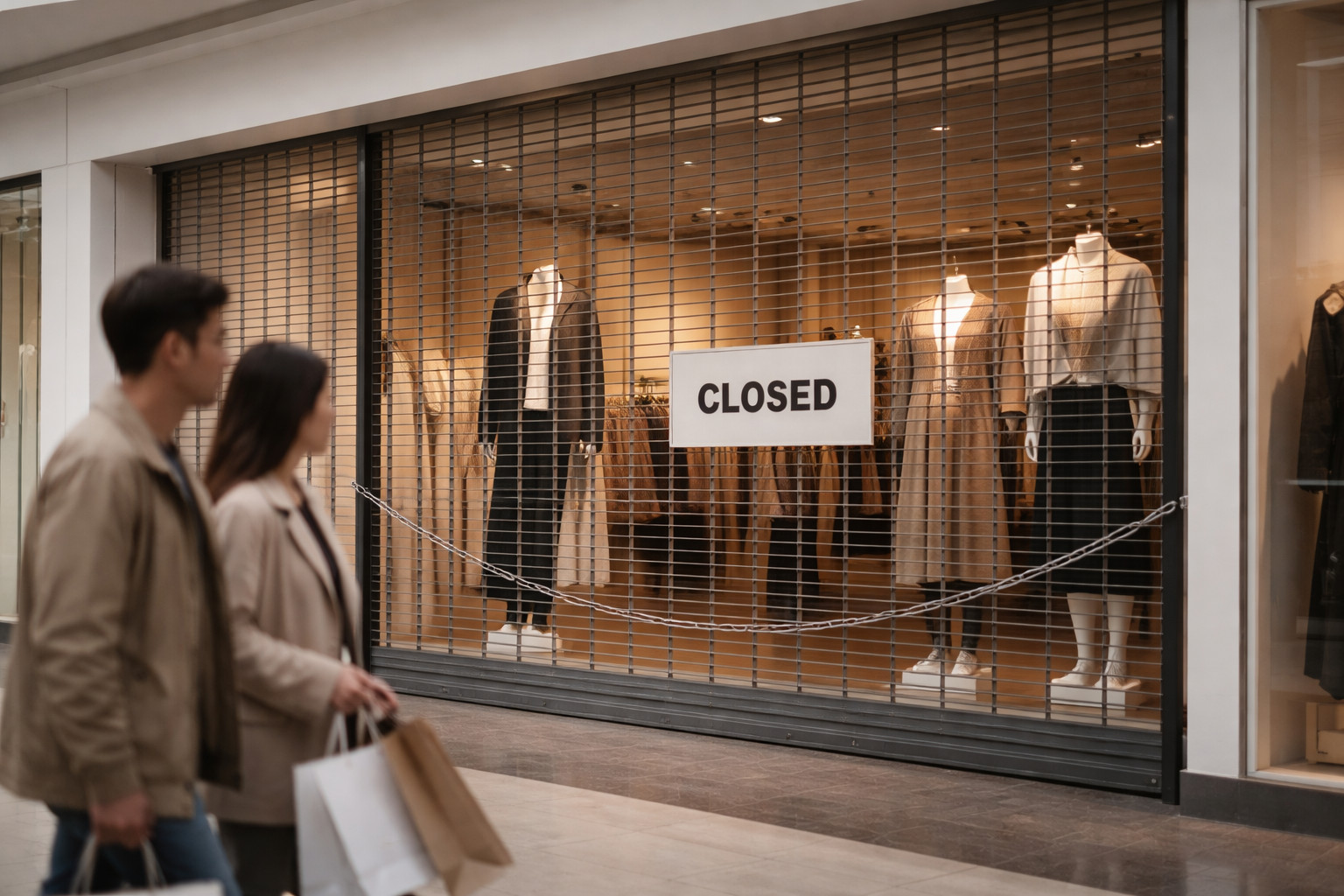 Российские ритейлеры одежды массово закрывают магазины на фоне падения прибыли